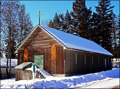 Abandoned Roman Catholic Church - Lac La Hache, BC Canada