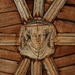 Boss on cloister ceiling, Lincoln Cathedral