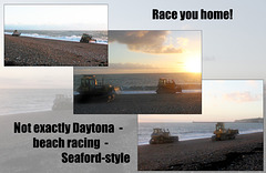 Beach racers at Seaford - 9.1.2014