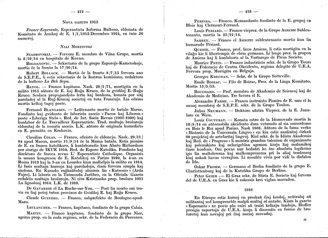 Historio de Esperanto, Léon Courtinat. p. 412-413