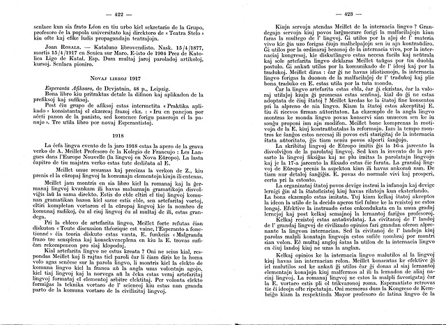 Historio de Esperanto, Léon Courtinat. p. 422-423