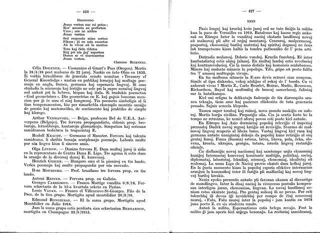 Historio de Esperanto, Léon Courtinat. 426-427