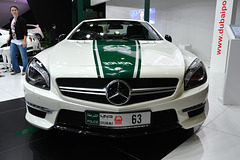 Dubai 2013 – Dubai International Motor Show – Mercedes-Benz police car