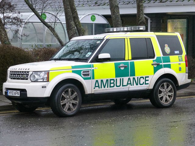 Ambulances at ASDA (2) - 1 January 2014
