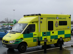 Ambulances at ASDA (3) - 1 January 2014