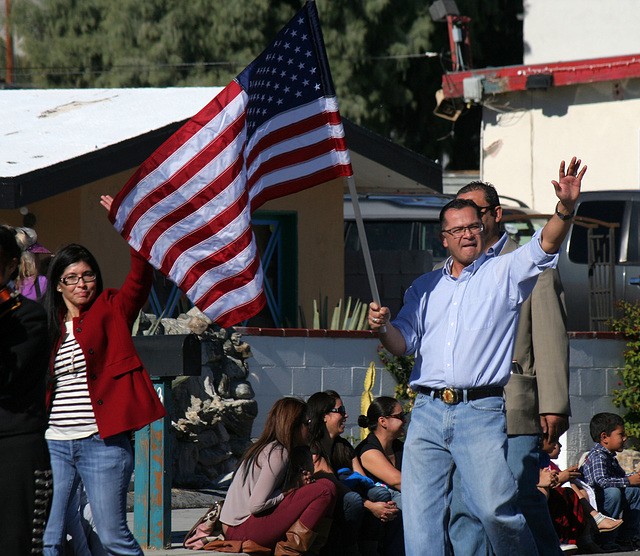 Manuel Perez at DHS Holiday Parade 2013 (3947)