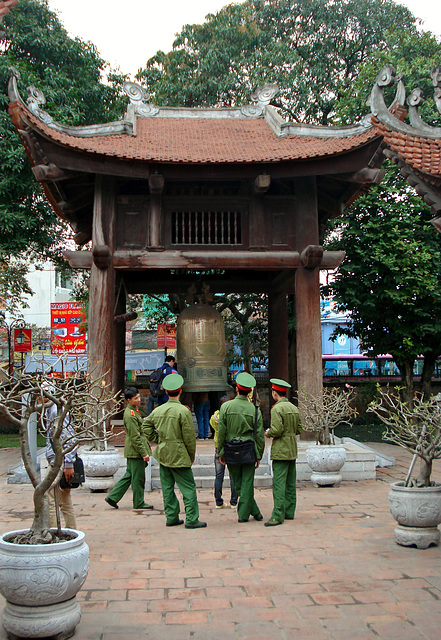 temple bell and armed forces