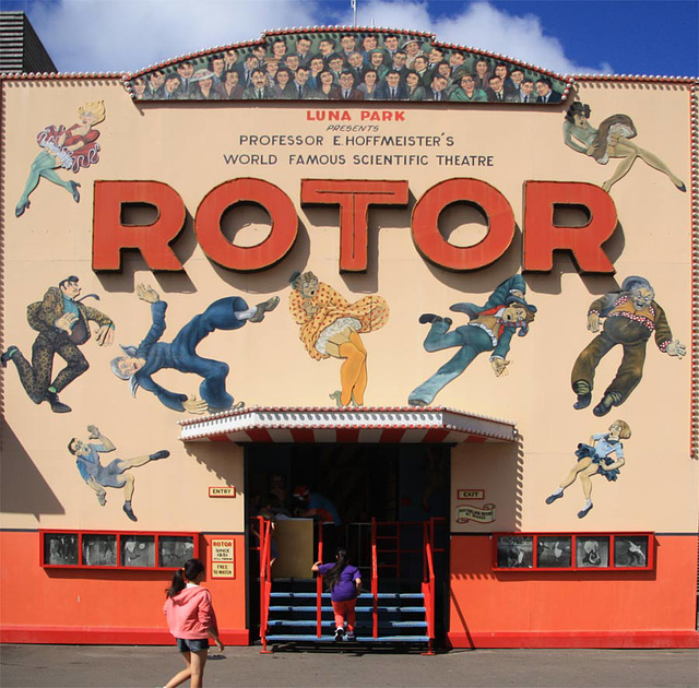 Rotor at Luna Park in Sydney