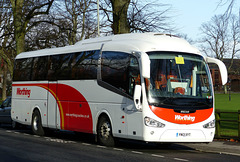 Worthing Coaches Scania in Southampton - 2 January 2014