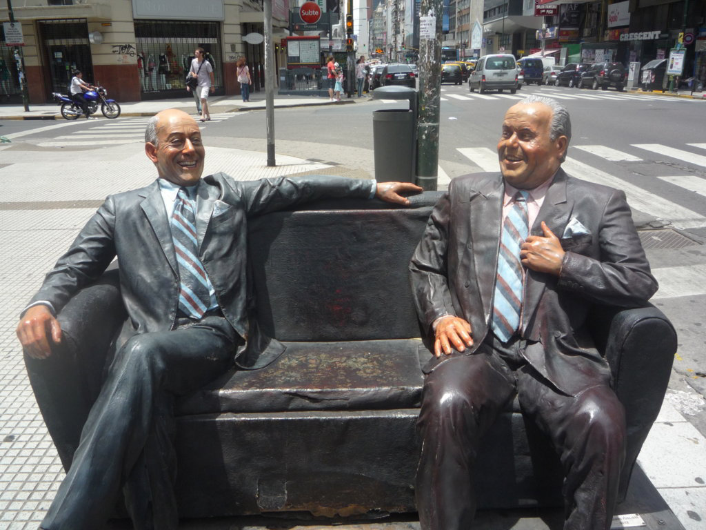 Estatua en Buenos Aires