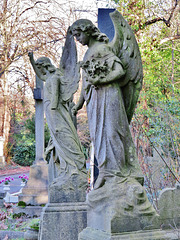 st.pancras and islington cemetery, high road, east finchley, london