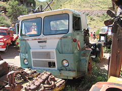 White Compact COE (cab over engine) Truck