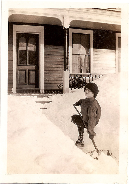 Snow Shoveling With Panache