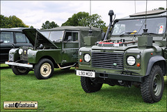 1955 Land Rover & 1997 Land Rover Defender - TYD 645 & L90 MOD