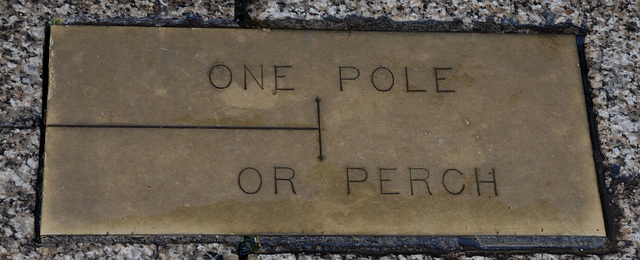 One pole or perch