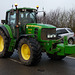 Boxing Day Tractor Run, Larling, Norfolk (John Deere 6830)