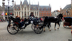Bruges en Belgique.