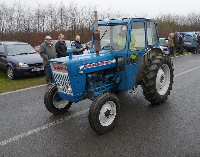 Boxing Day Tractor Run, Larling, Norfolk (Ford 3000)