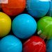 chewing gum balls