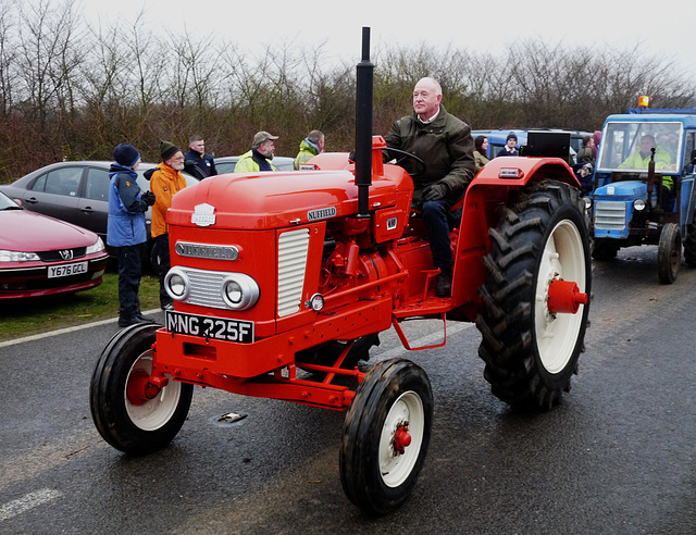 Boxing Day Tractor Run, Larling, Norfolk (Nuffield)