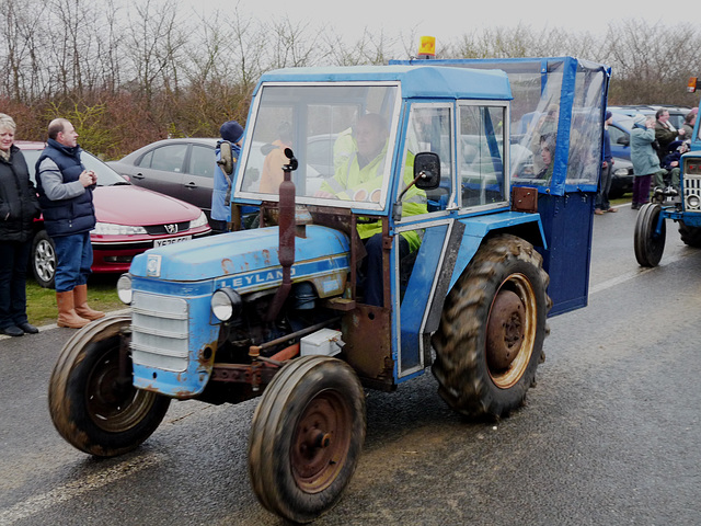 Boxing Day Tractor Run, Larling, Norfolk (Leyland)