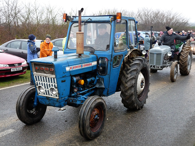 Boxing Day Tractor Run, Larling, Norfolk (Ford 3000)