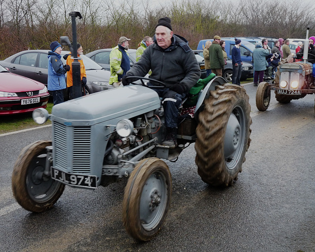 Boxing Day Tractor Run, Larling, Norfolk (Ferguson)