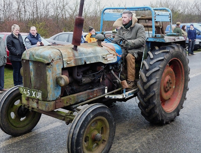 Boxing Day Tractor Run, Larling, Norfolk (Fordson Power Major)