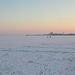 Lac de Madine gelé