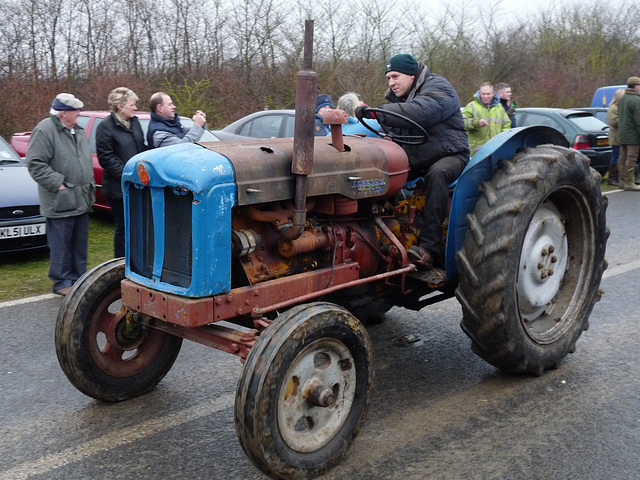 Boxing Day Tractor Run, Larling, Norfolk (Fordson Major)