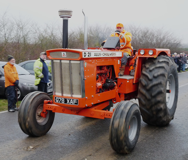 Boxing Day Tractor Run, Larling, Norfolk (Allis-Chalmers D 21)