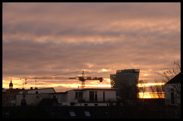 Morning - sky on new years eve (3x PictureInPicture)