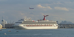 Carnival Freedom at Port Everglades (2) - 25 January 2014