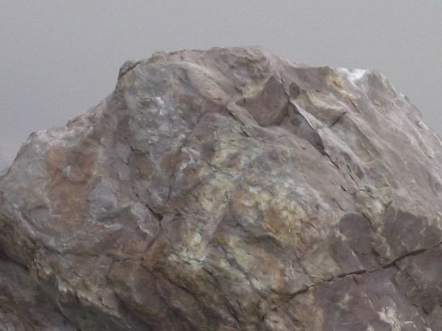 One of the rolling boulders