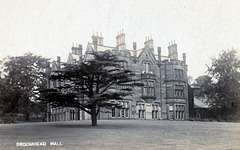 Broomhead Hall, South Yorkshire (Demolished 1970s)