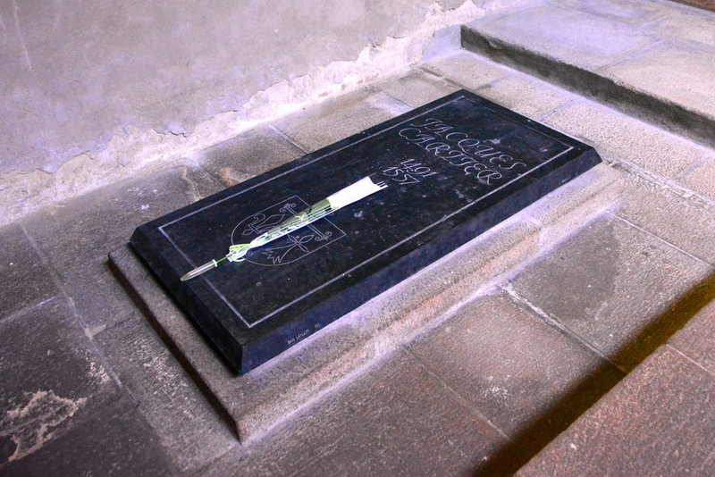 Saint-Malo 2014 – Grave of Jacques Cartier