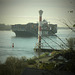 Containerschiff  NYK  ADONIS  auf der Elbe