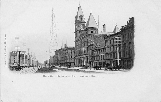 King St., Hamilton, Ont., Looking East.
