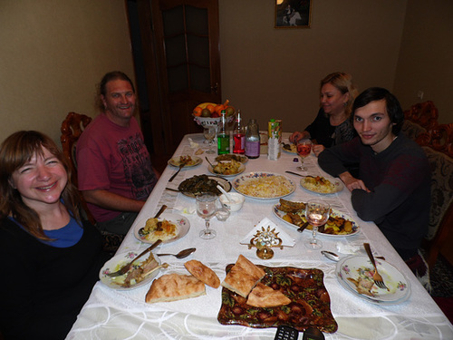 Baku Couchsurfing Feast