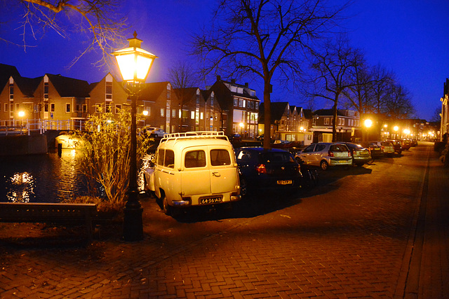 Herengracht with old Volvo