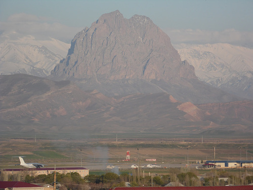 View From Our Naxçivan Hotel