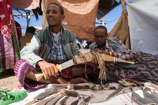 Bati market somali poignard