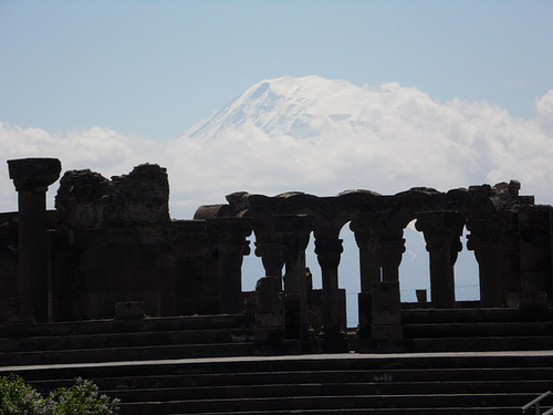 Ruins With Mount Ararat