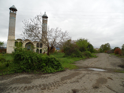 The Mosque In Agdam