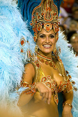 Natália Guimarães no Sambodromo, Carnaval no Rio 2009, Vila Isabel