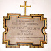 Memorial to Elizabeth Sherwin and Catherine Elizabeth Perkins, Saint John the Baptist's Church, Whittington, Shropshire