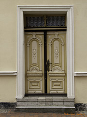 Haustür auf Usedom, Stadt Usedom