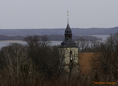 Benz, Insel Usedom: Blick auf die St.-Petri-Kirche