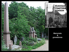 Gravestones- Nunhead Cemetery - 19.5.2007