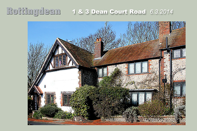 1 & 3 Dean Court Road - Rottingdean - 6.3.2014